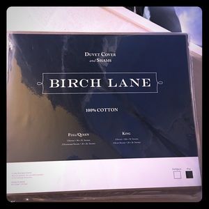 Birch Lane duvet set king size - taupe